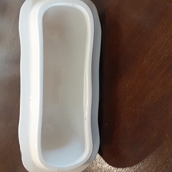 Cookie Jar Ceramic with Purple Irises - Picture 8 of 14